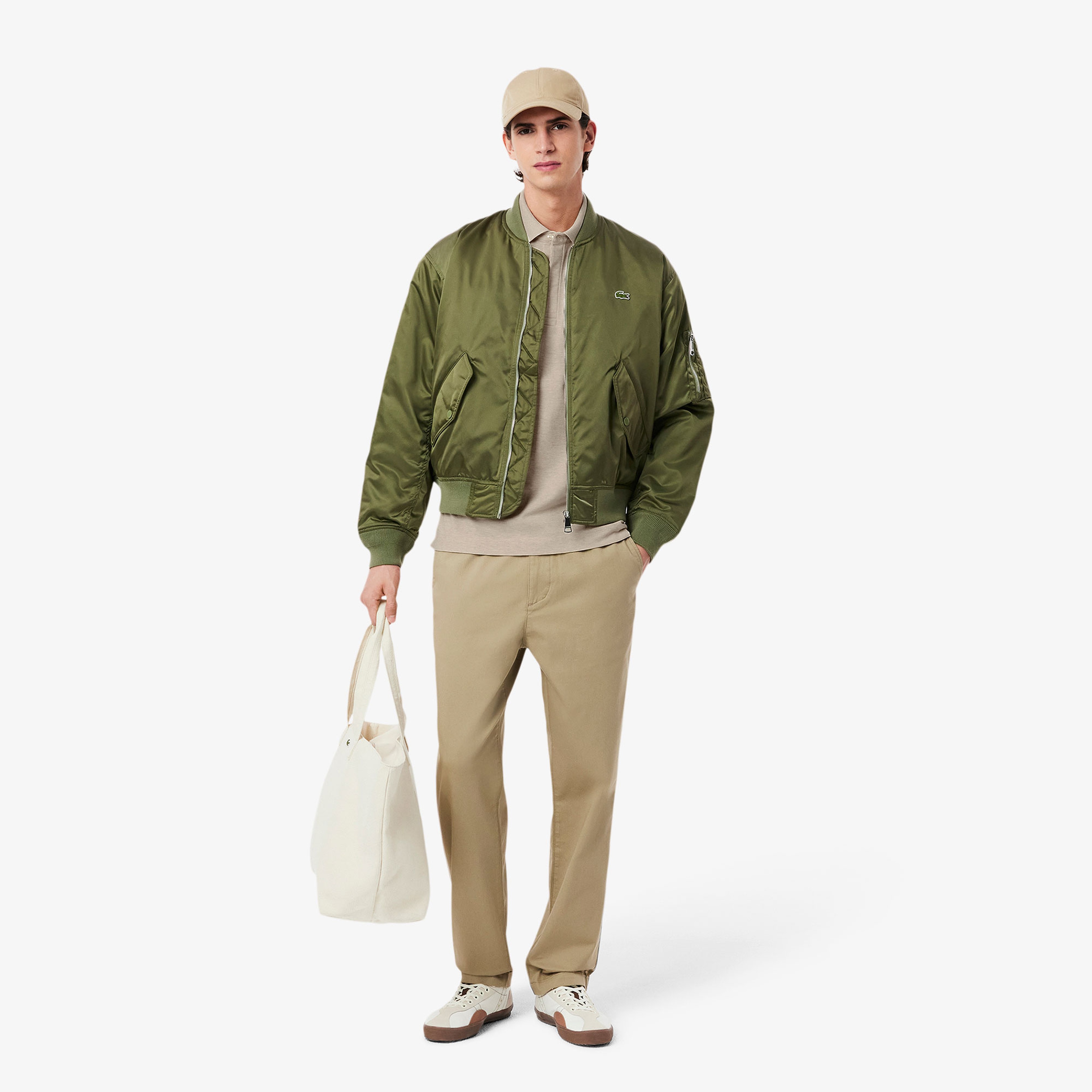 Lacoste Paris Erkek Regular Fit Gri Polo