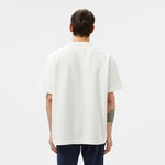 Erkek Kısa Kollu Polo Yaka Renk Bloklu Beyaz Triko