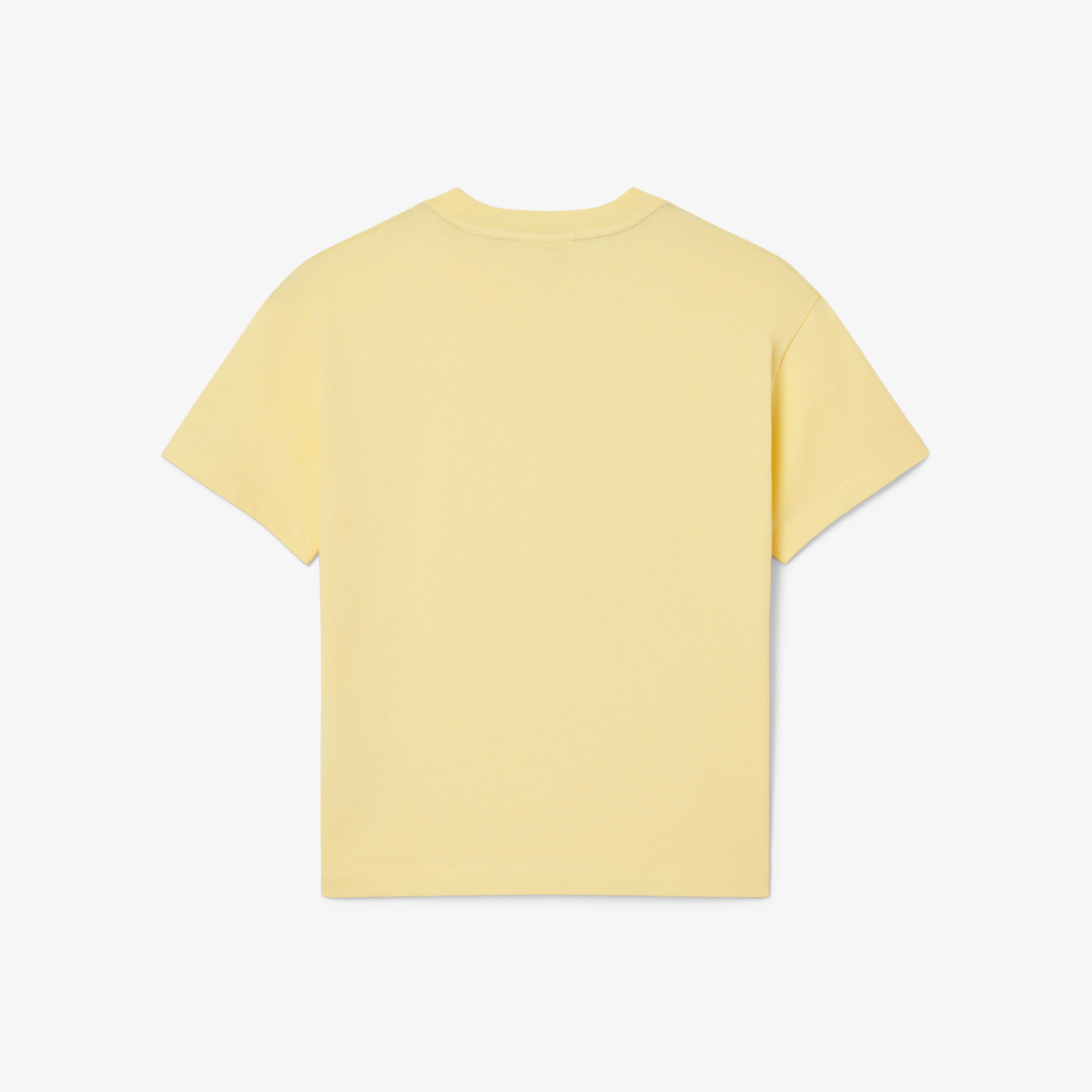 Çocuk Bisiklet Yaka Baskılı Sarı T-Shirt