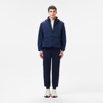 Erkek Kapüşonlu Lacivert Ceket