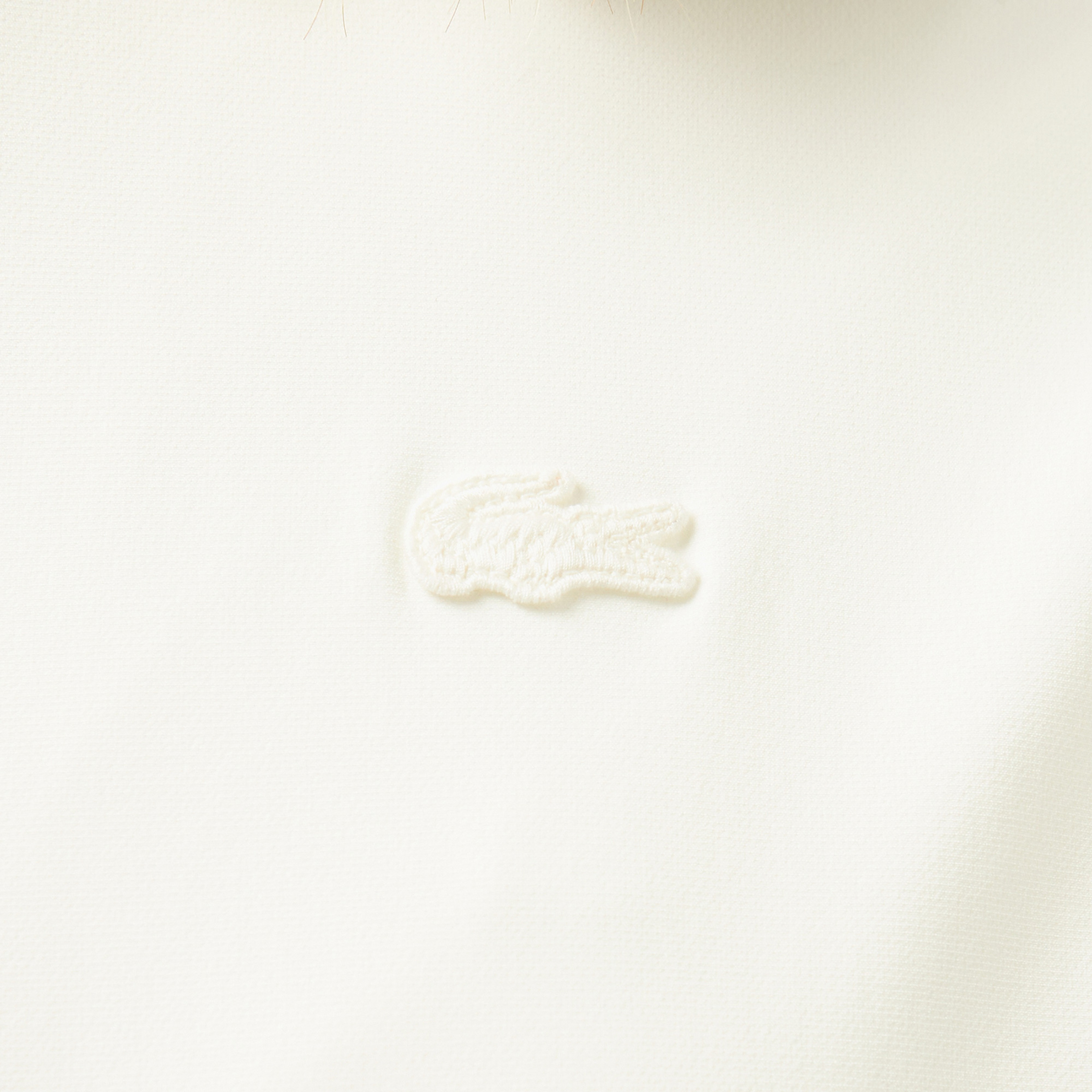 Kadın Kapüşonlu Beyaz Ceket