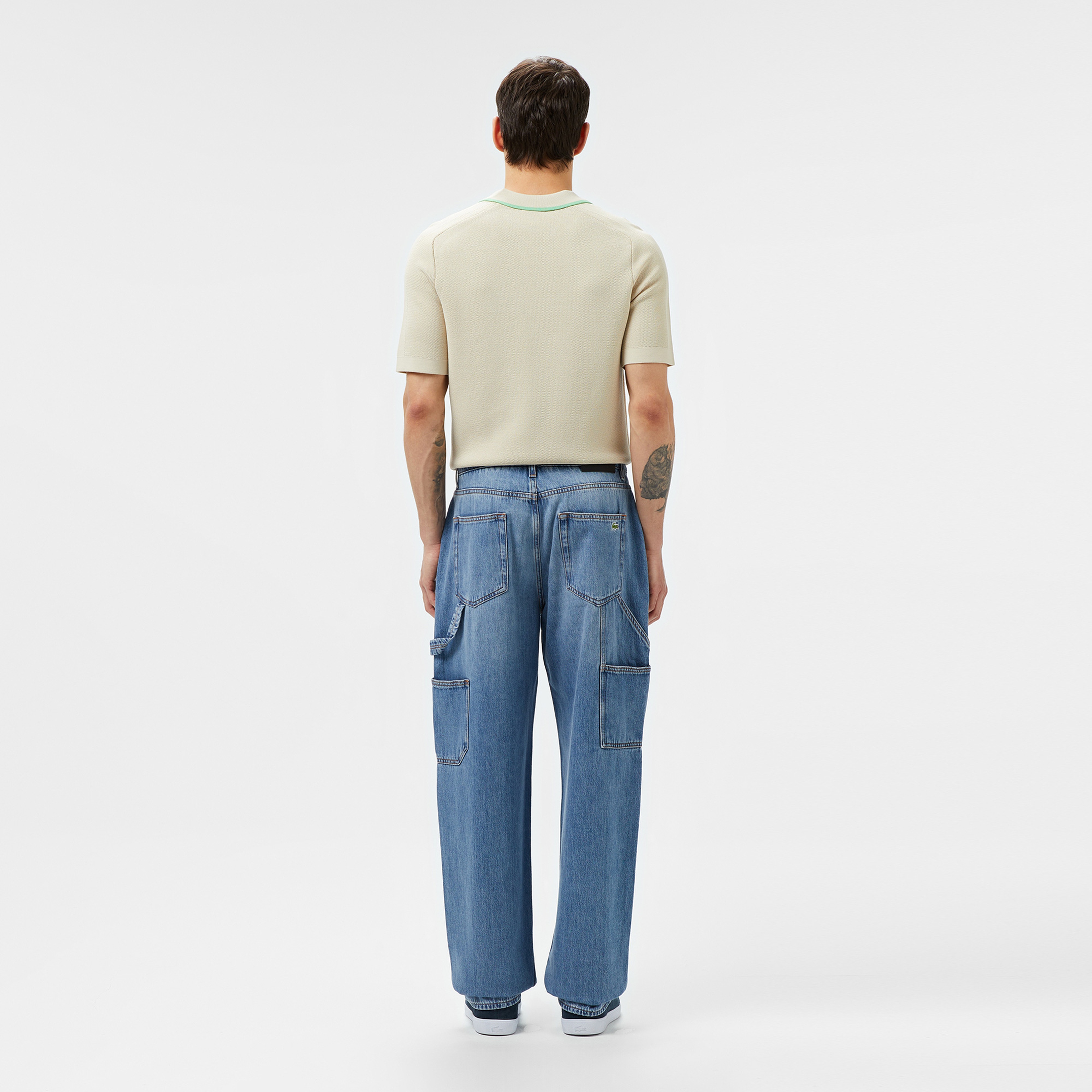 Erkek Koyu Mavi Jean Pantolon