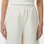 Kadın Relaxed Fit Beyaz Pantolon