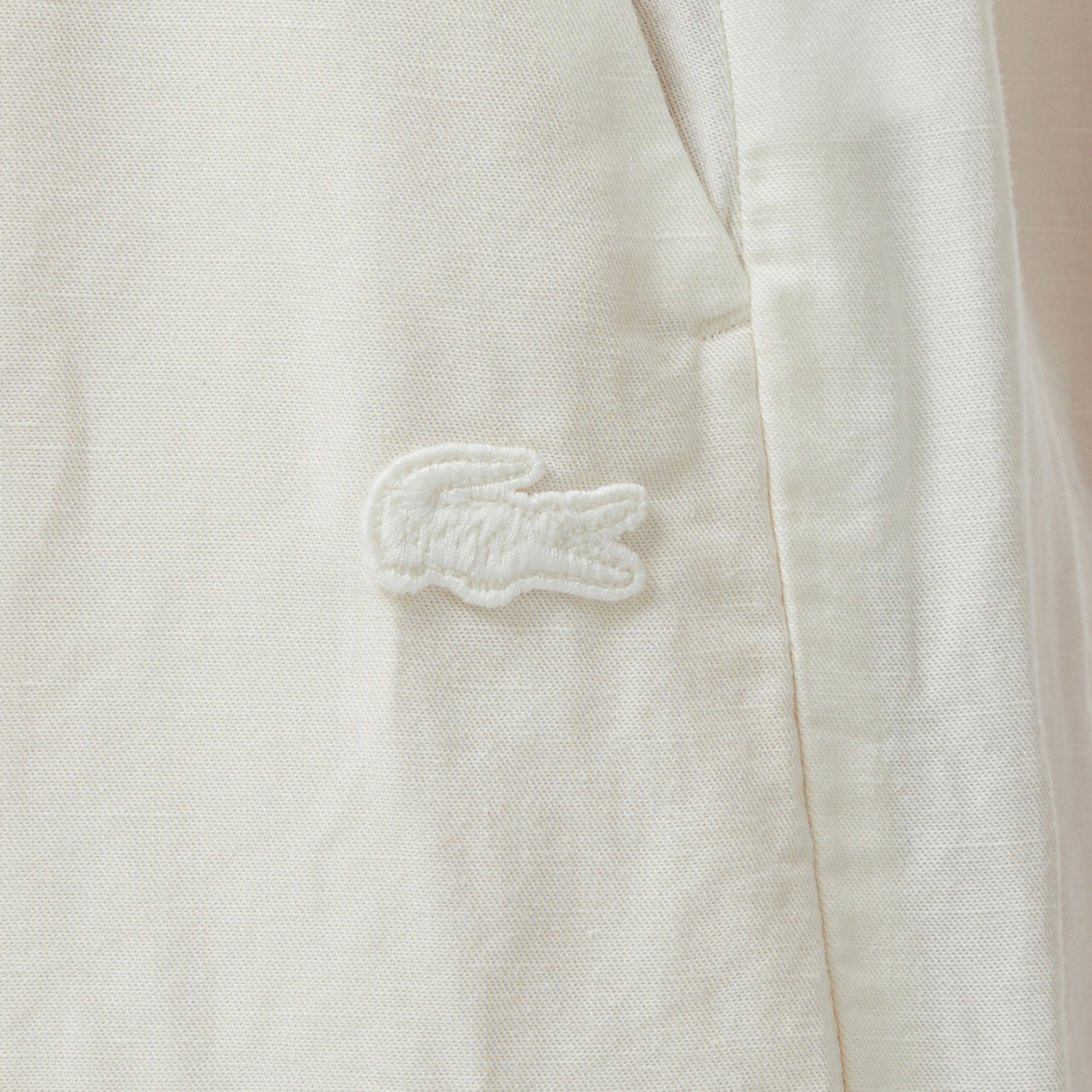 Kadın Relaxed Fit Beyaz Pantolon