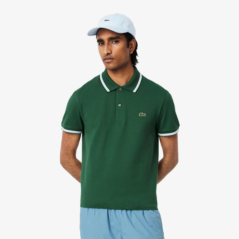 L.12.12 Erkek Regular Fit Yeşil Polo