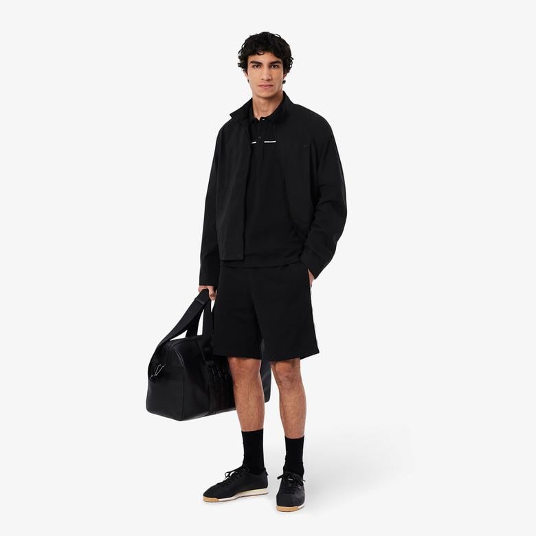 L.12.12 Erkek Classic Fit Siyah Polo