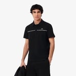 L.12.12 Erkek Classic Fit Siyah Polo