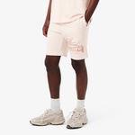 Erkek Regular Fit Baskılı Bej Şort