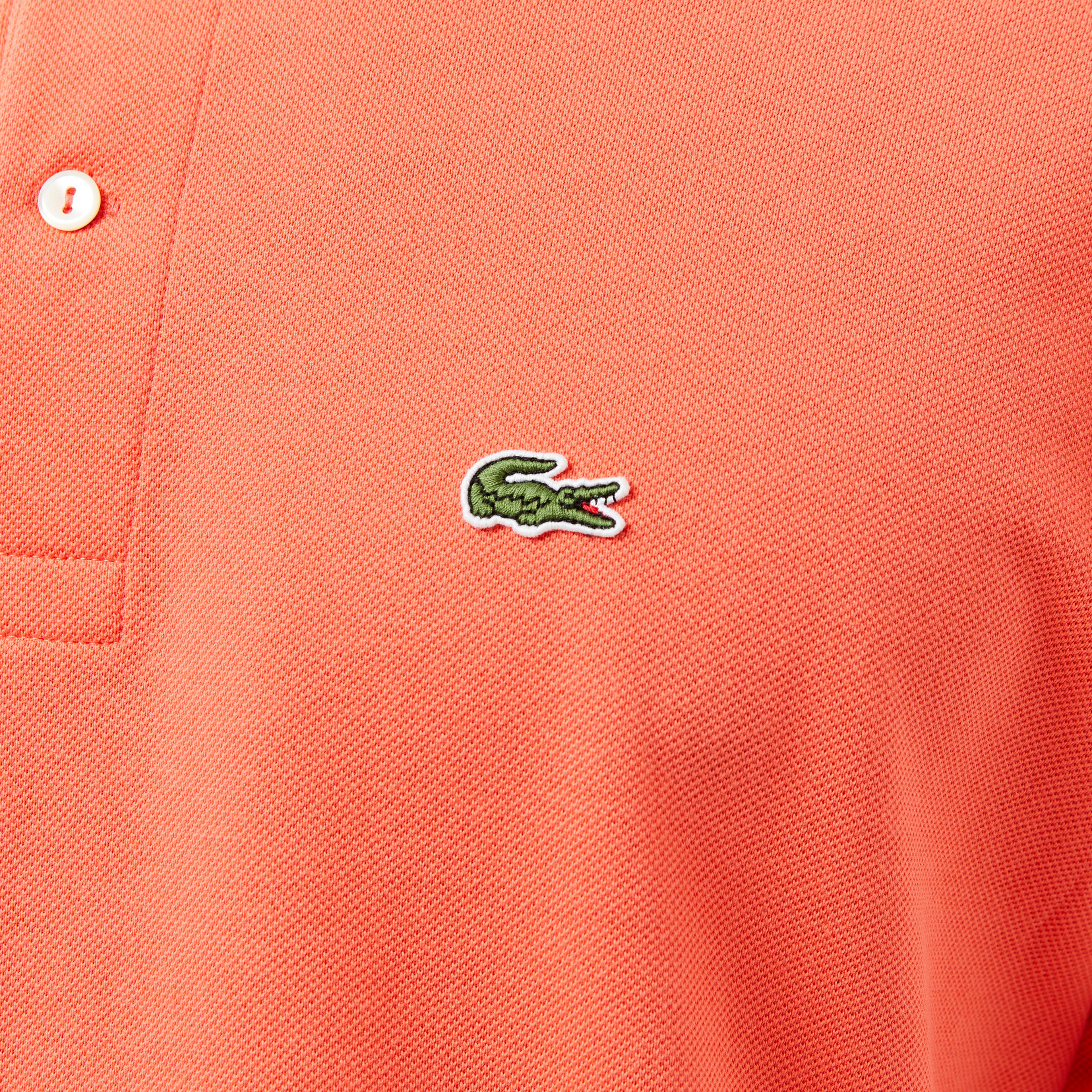 L.12.12 Erkek Classic Fit Turuncu Polo