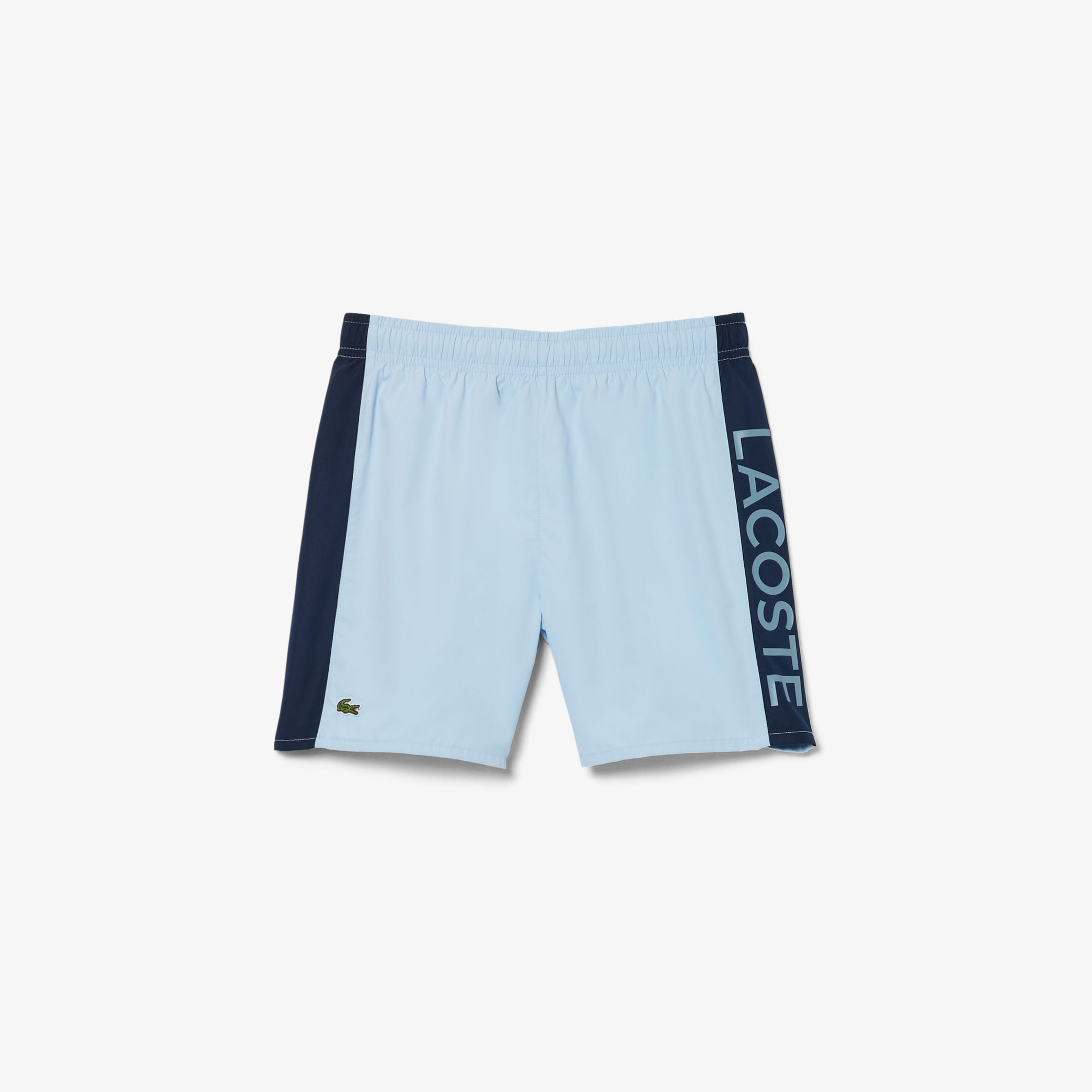 Erkek Çocuk Renk Bloklu Mavi Mayo