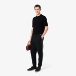 Lacoste Erkek Tapered Fit Siyah Eşofman Altı