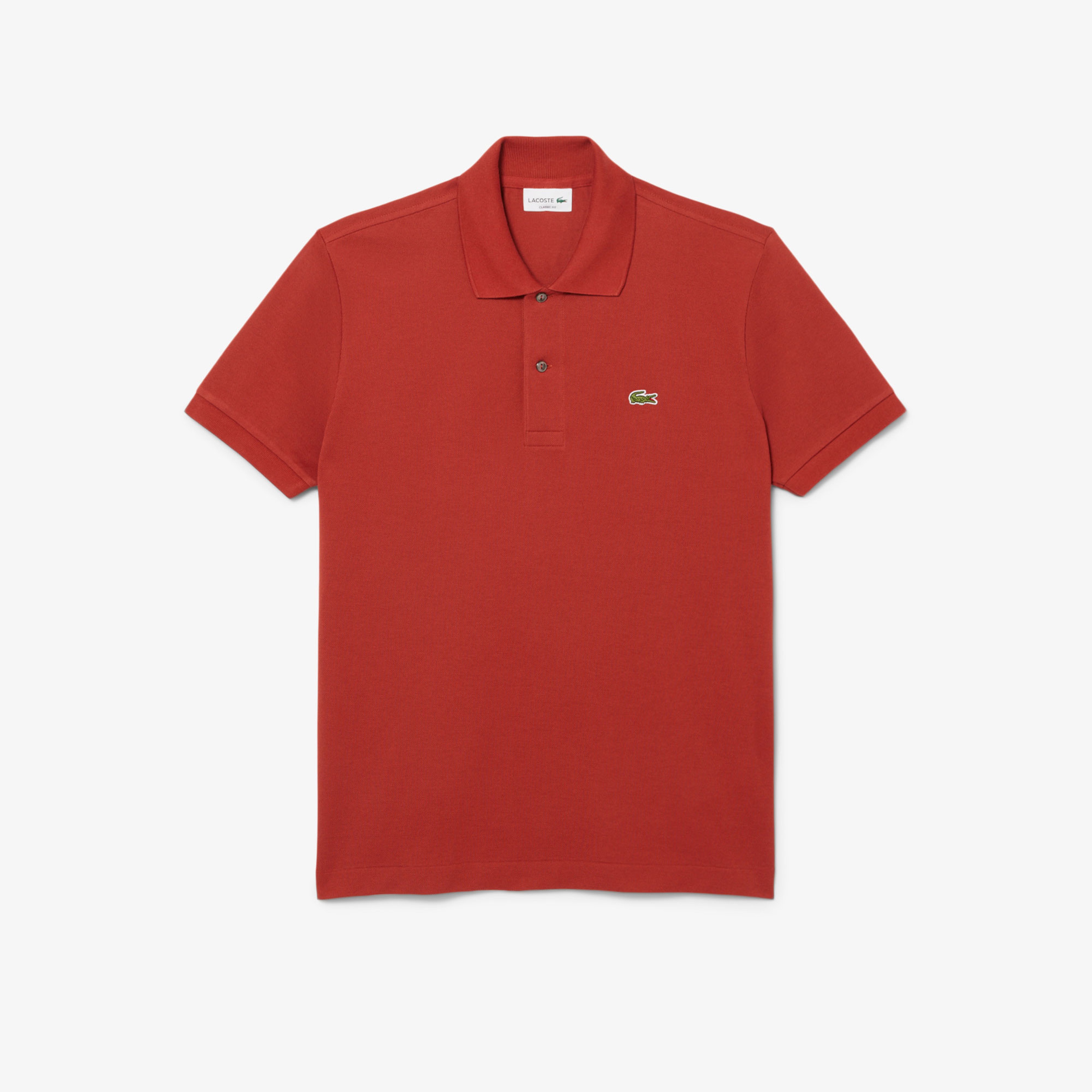 L.12.12 Erkek Classic Fit Kırmızı Polo