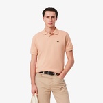 L.12.12 Erkek Classic Fit Bej Polo
