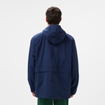 Erkek Regular Fit Kapüşonlu Lacivert Yağmurluk