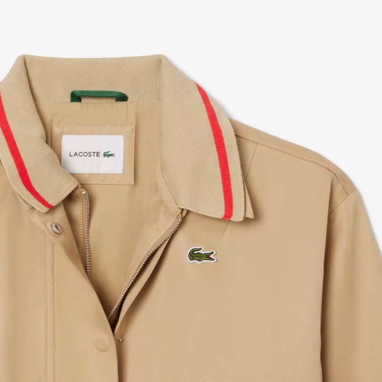 Kadın Oversized Fit Bej Ceket