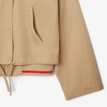 Kadın Oversized Fit Bej Ceket