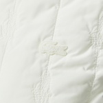 Kadın Regular Fit Dik Yaka Kapitone Beyaz Yelek