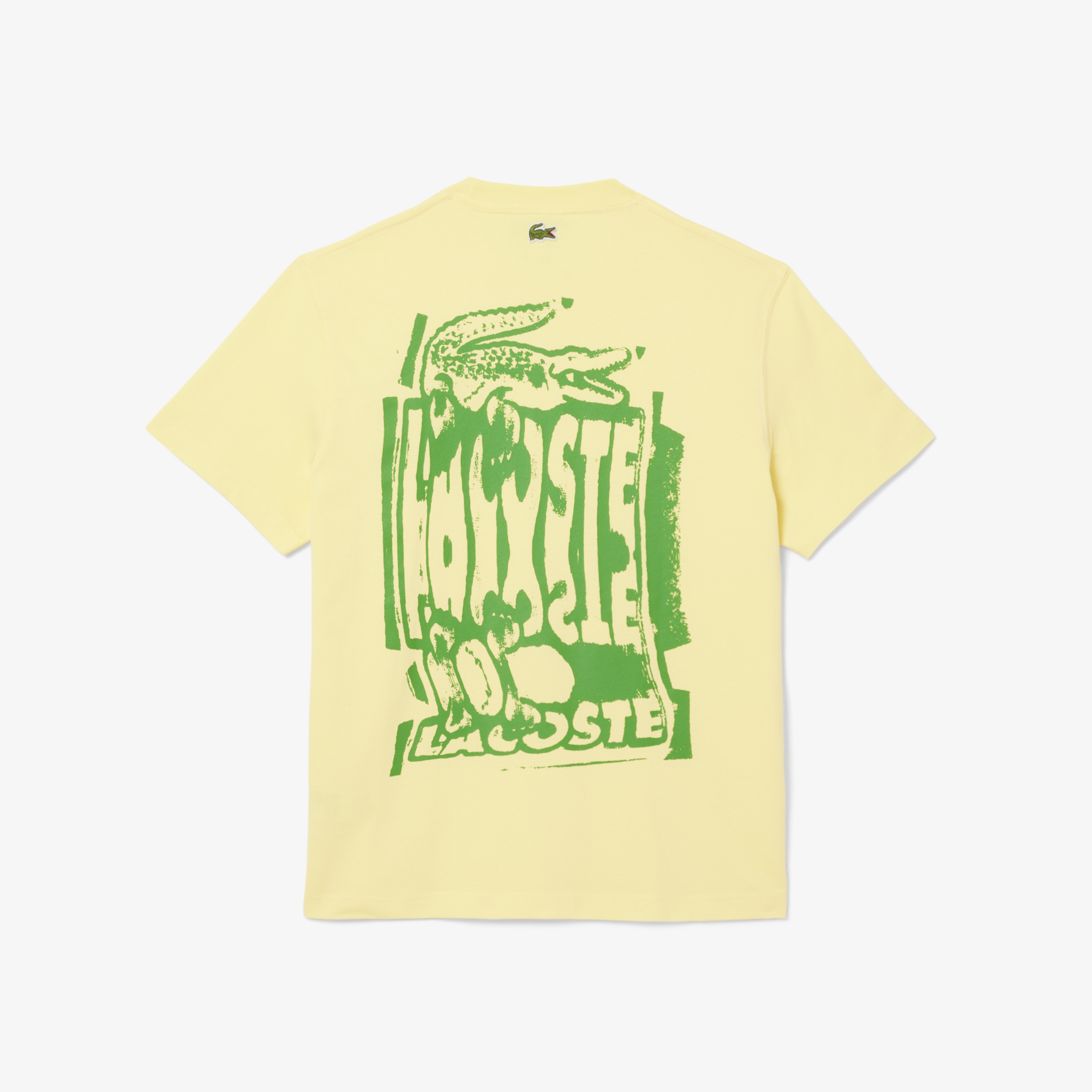 Lacoste Classic Fit Erkek Sarı T-Shirt