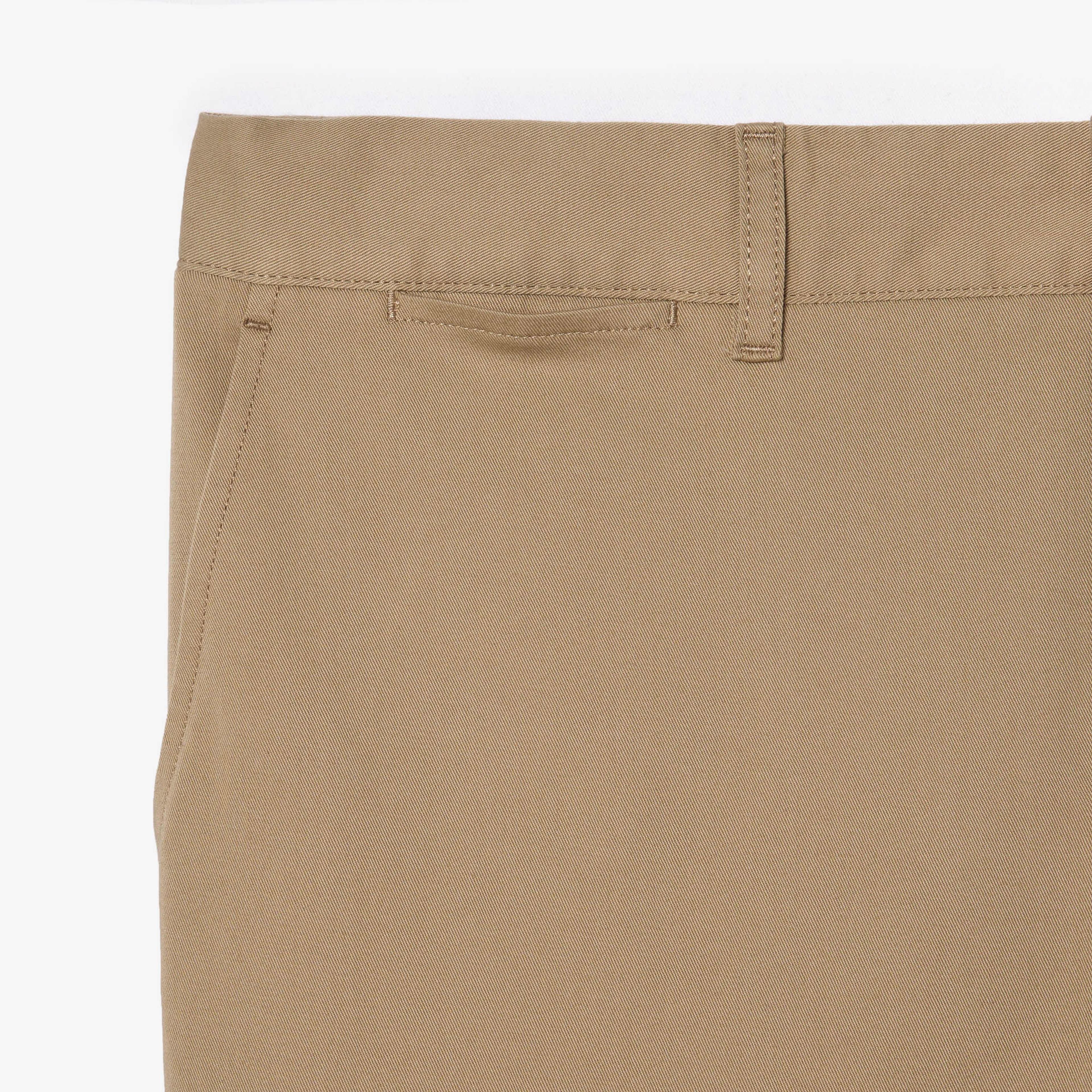 Erkek Slim Fit Chino Bej Pantolon