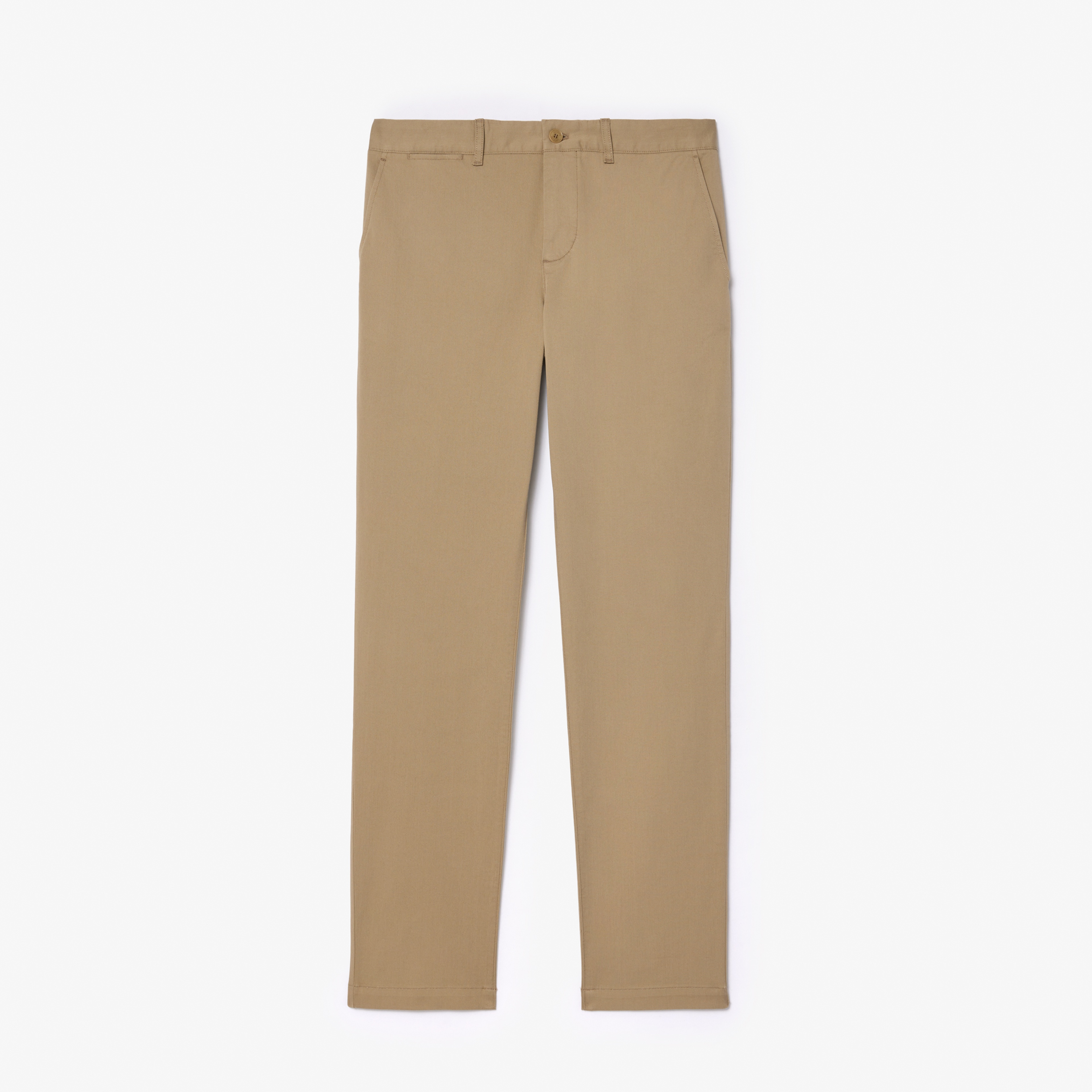 Erkek Slim Fit Chino Bej Pantolon