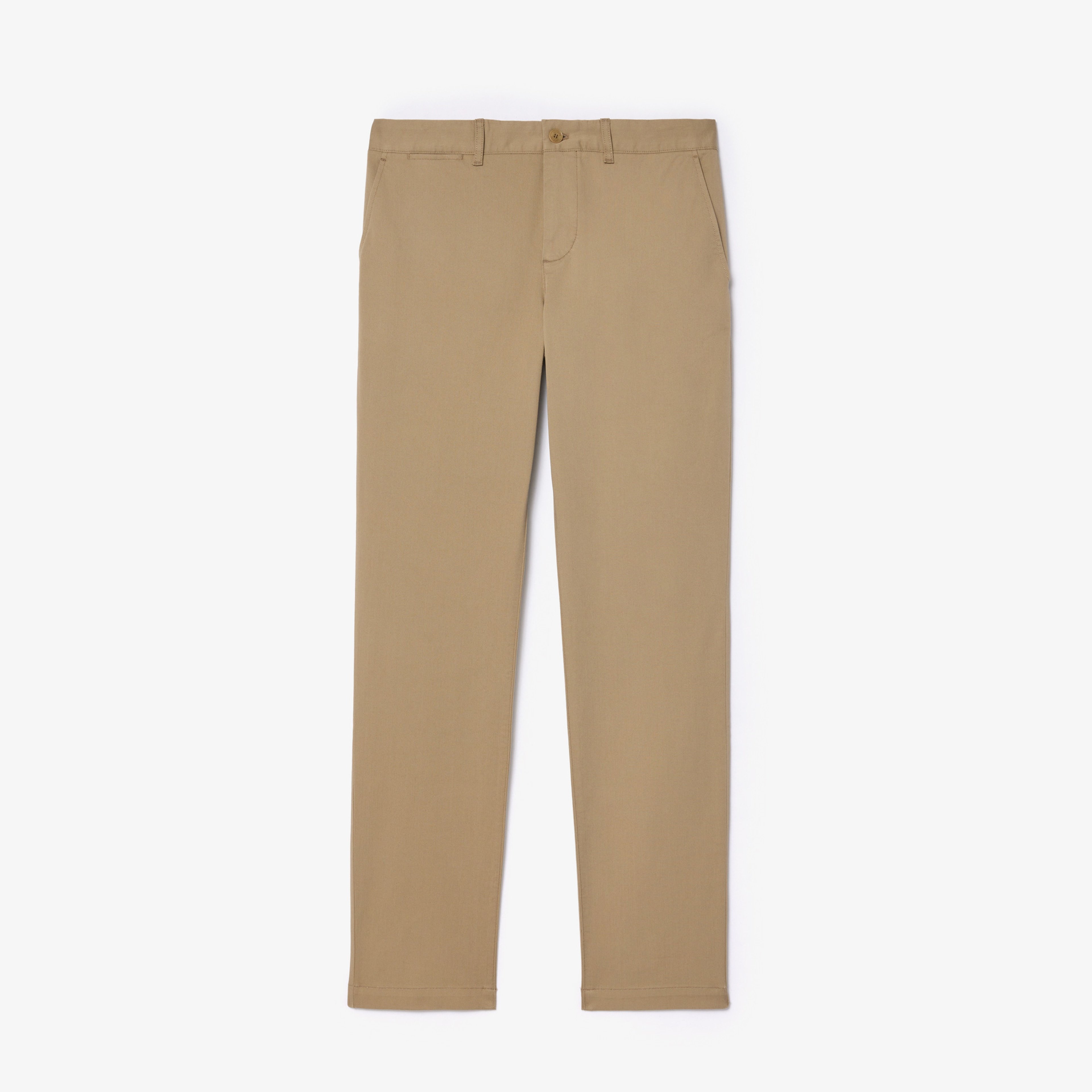 Erkek Slim Fit Chino Bej Pantolon