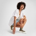 Converse Chuck 70 Leopard Print De Luxe Squared Unisex Siyah Platform Sneaker