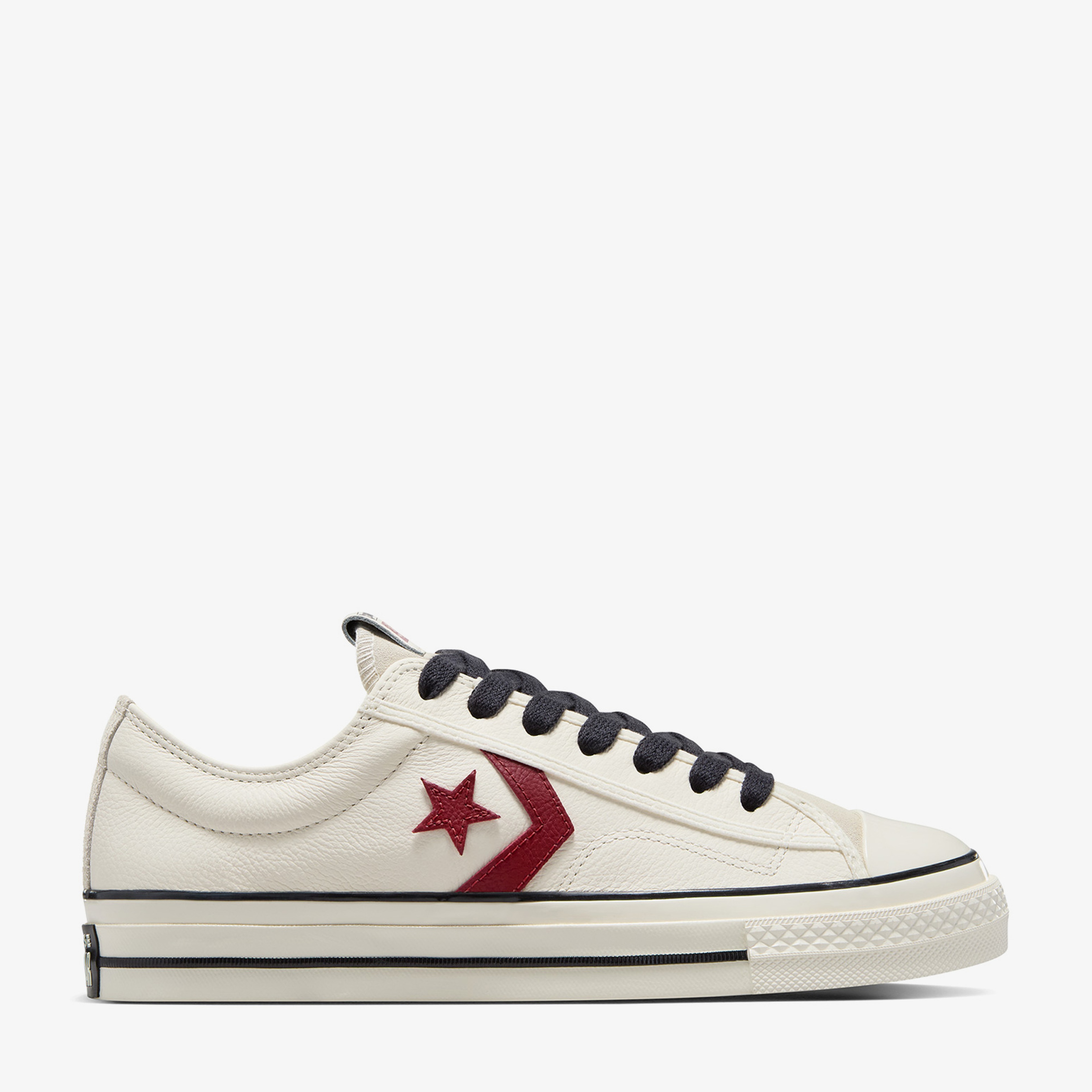 Converse Star Player 76 Unisex Krem Deri Sneaker