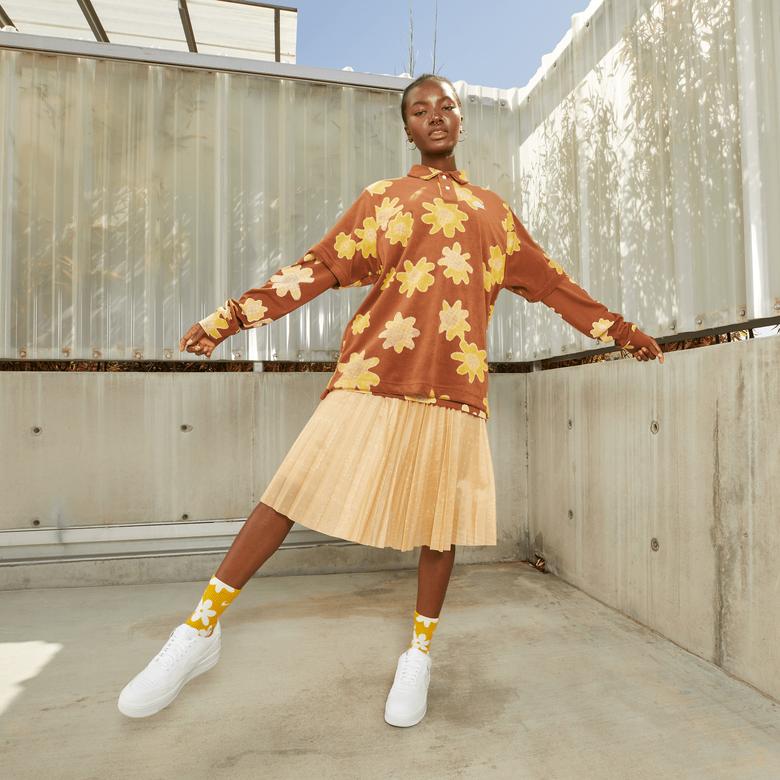 Nike Air Force 1 Shadow Low Kadın Beyaz Sneaker