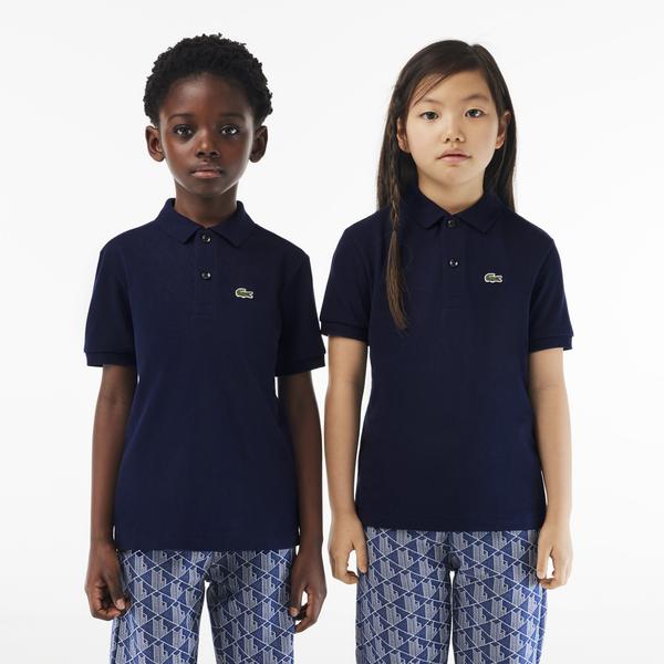 Çocuk Regular Fit Lacivert Polo