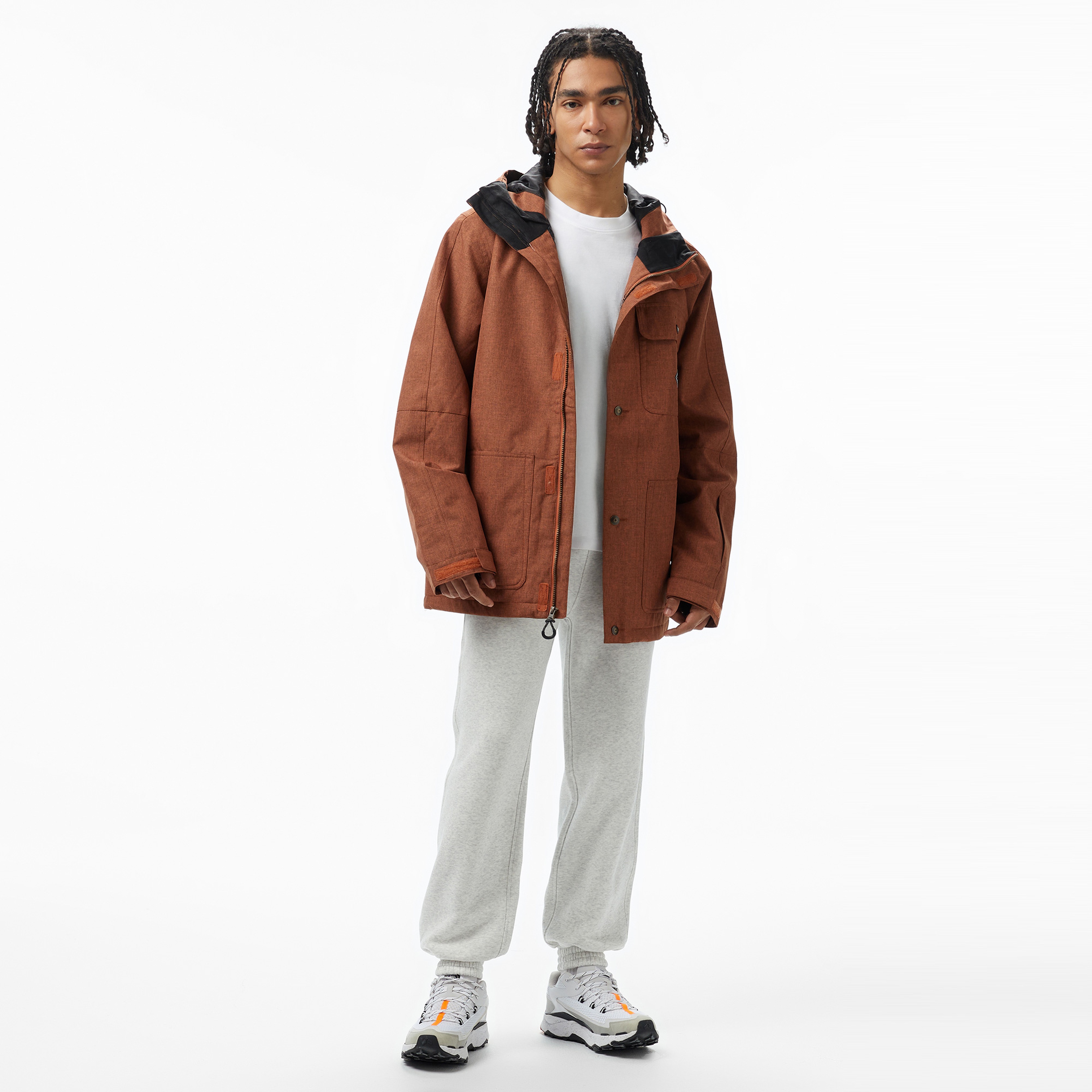 DC Servo Erkek Kahverengi Mont