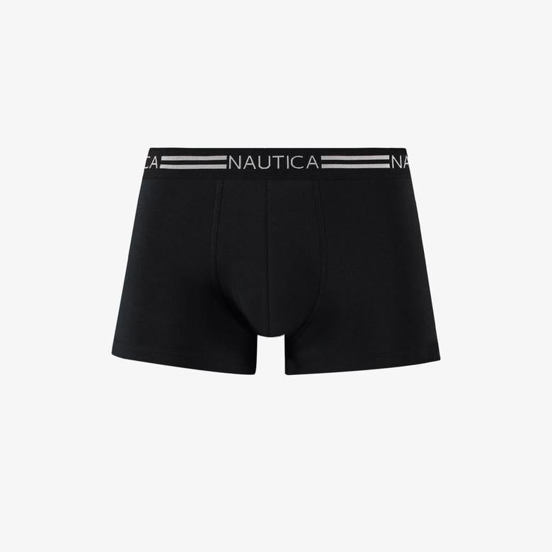 Nautica Erkek Siyah Standart Fit 3'lü Boxer