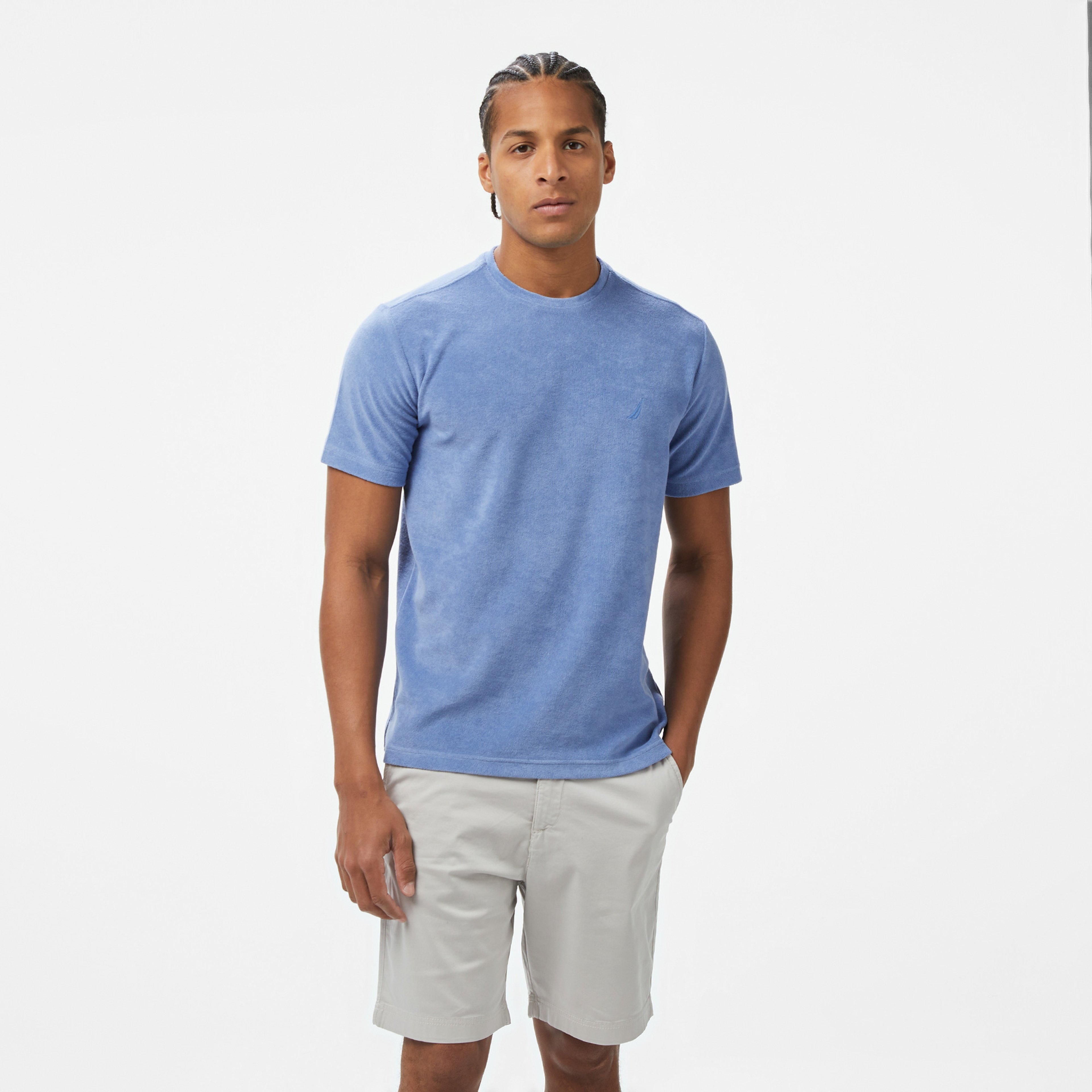 Nautica Erkek Mavi Regular Fit T-Shirt