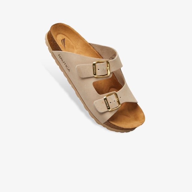 Nautica Nautica Kadın Bej Terlik Sandalet & Terlik | Occasion Bej - 6. görsel