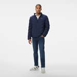 Nautica Erkek Lacivert Standart Fit Dik Yaka Mont