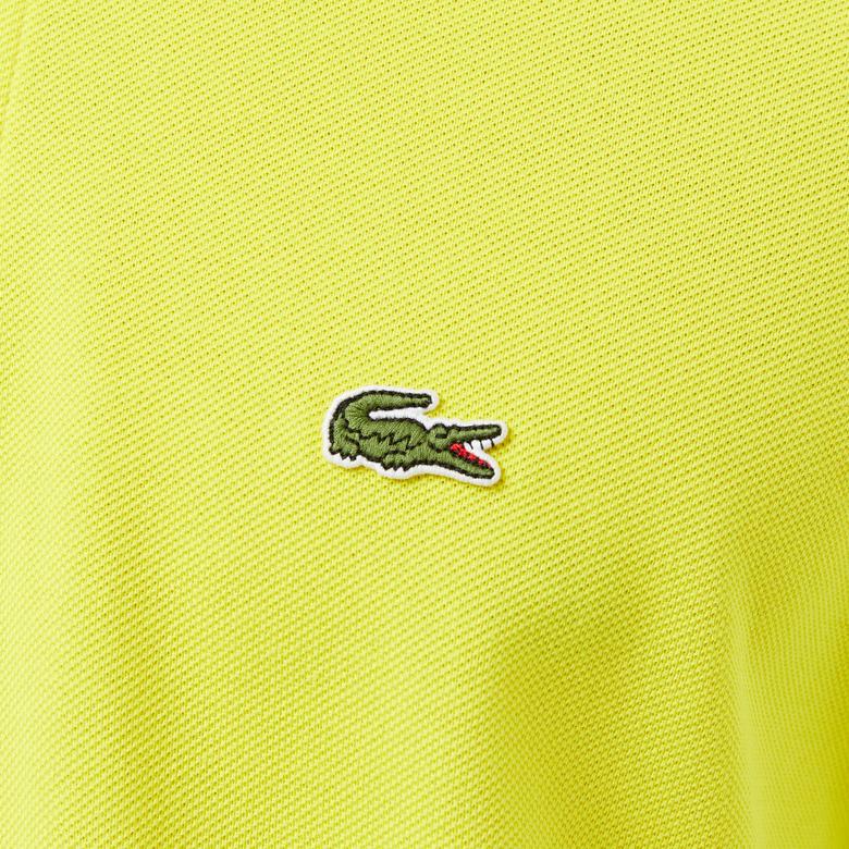 L.12.12 Erkek Classic Fit Sarı Polo