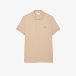 L.12.12 Erkek Slim Fit Bej Polo