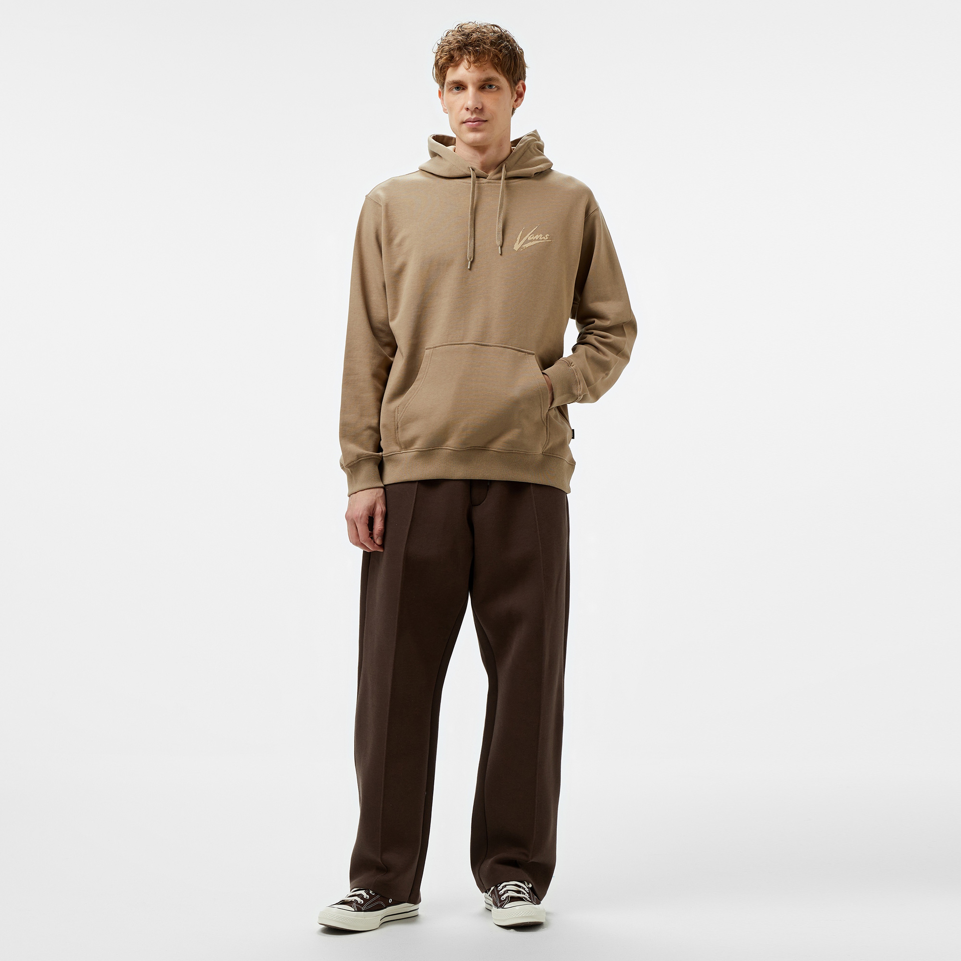 Vans Dettorı Loose Ft Po Erkek Kahverengi Sweatshirt