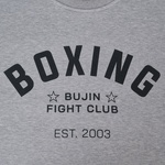 New Balance Bujin Boxing Erkek Gri Sweatshirt