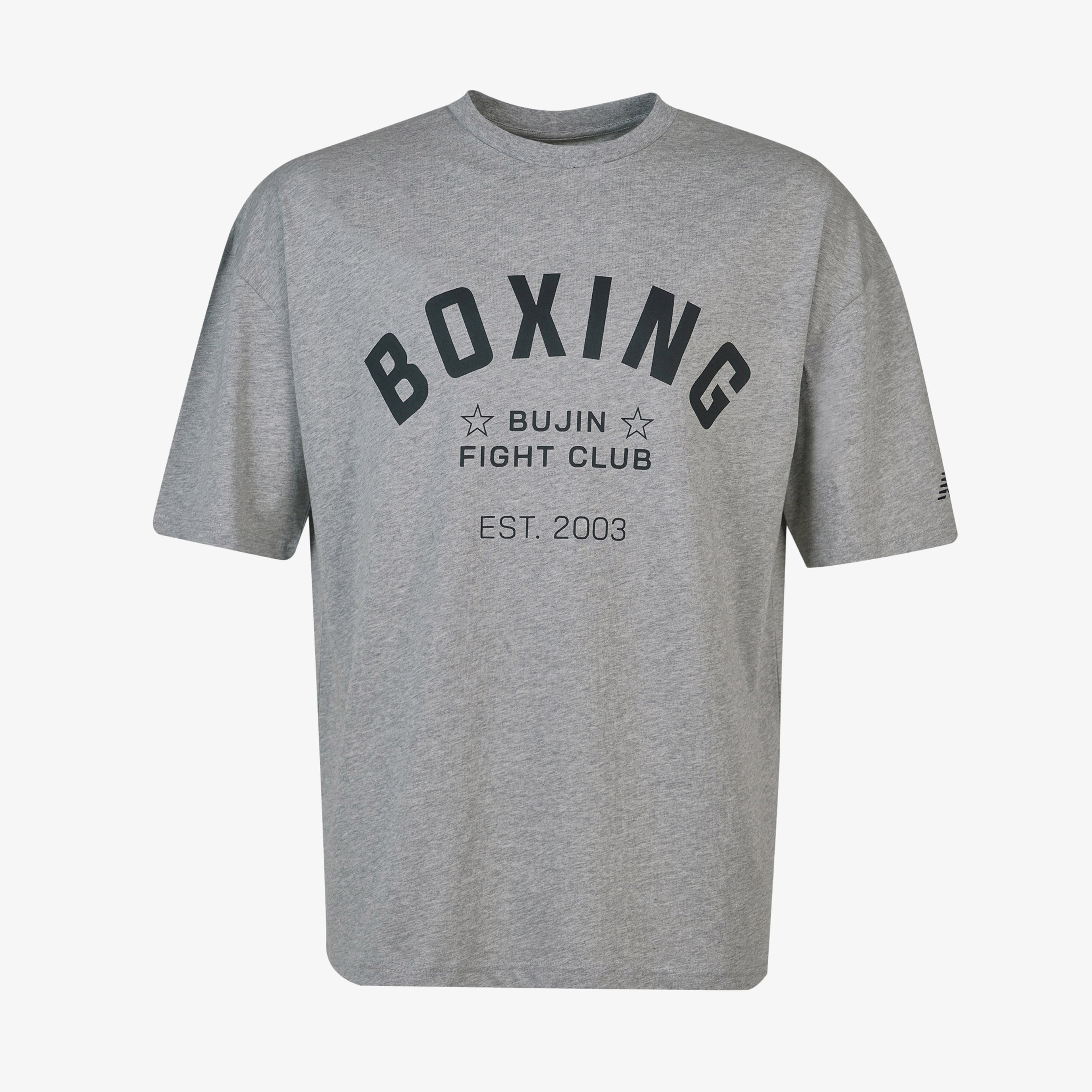 New Balance Bujin Boxing Erkek Gri T-Shirt