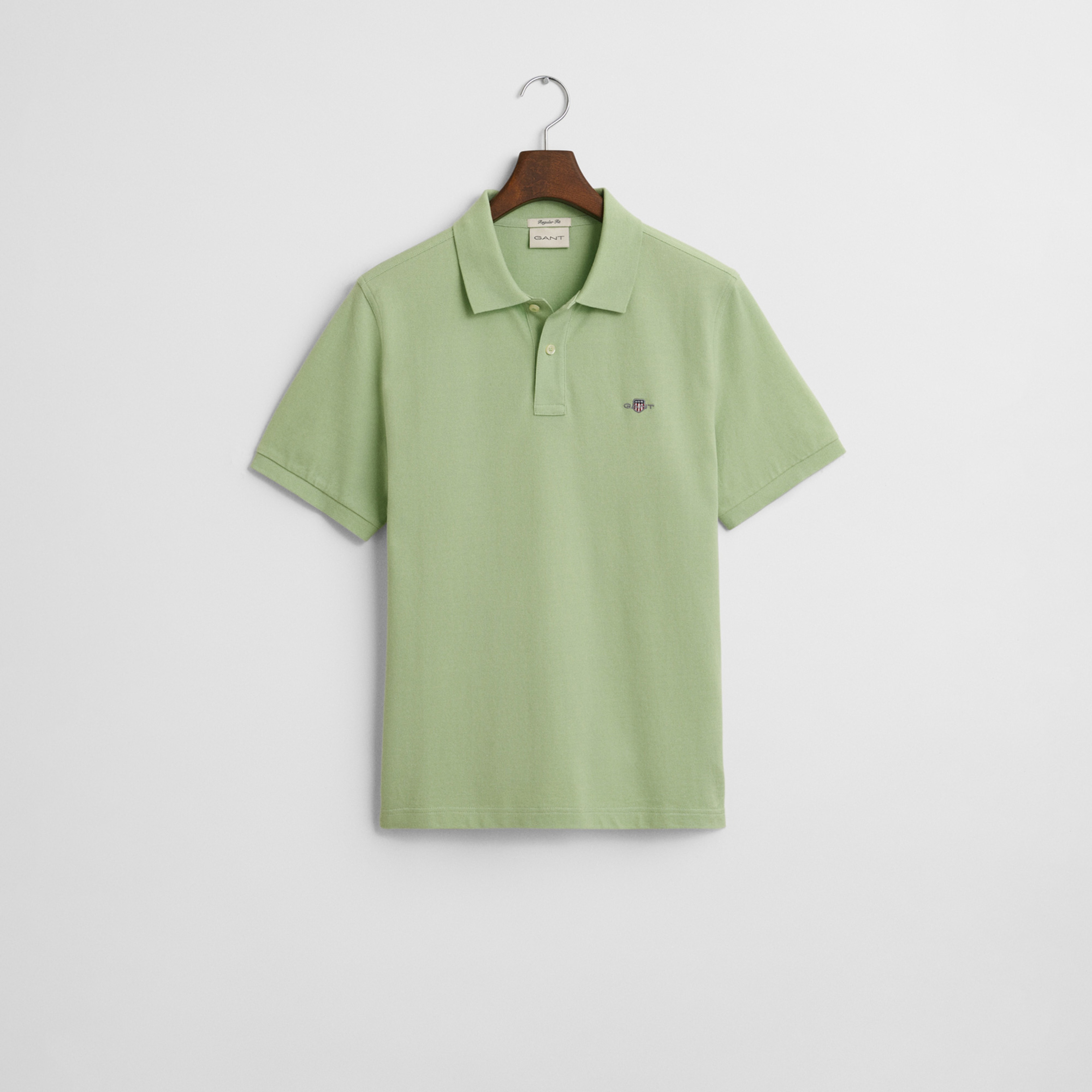 GANT Erkek Yeşil Regular Fit Polo