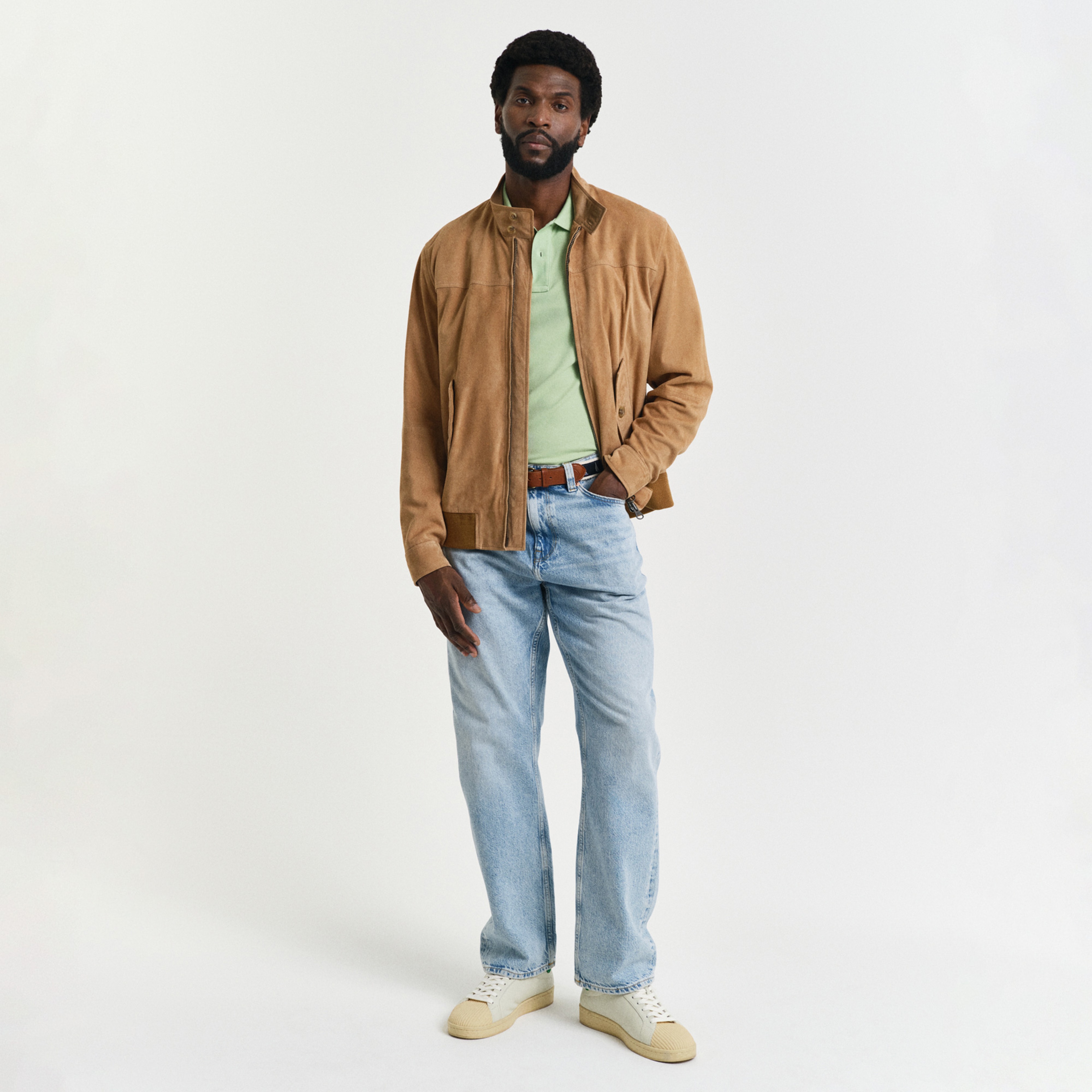 GANT Erkek Yeşil Regular Fit Polo