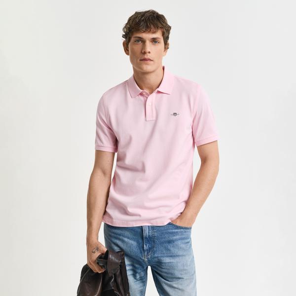 Gant Erkek Pembe Regular Fit Polo