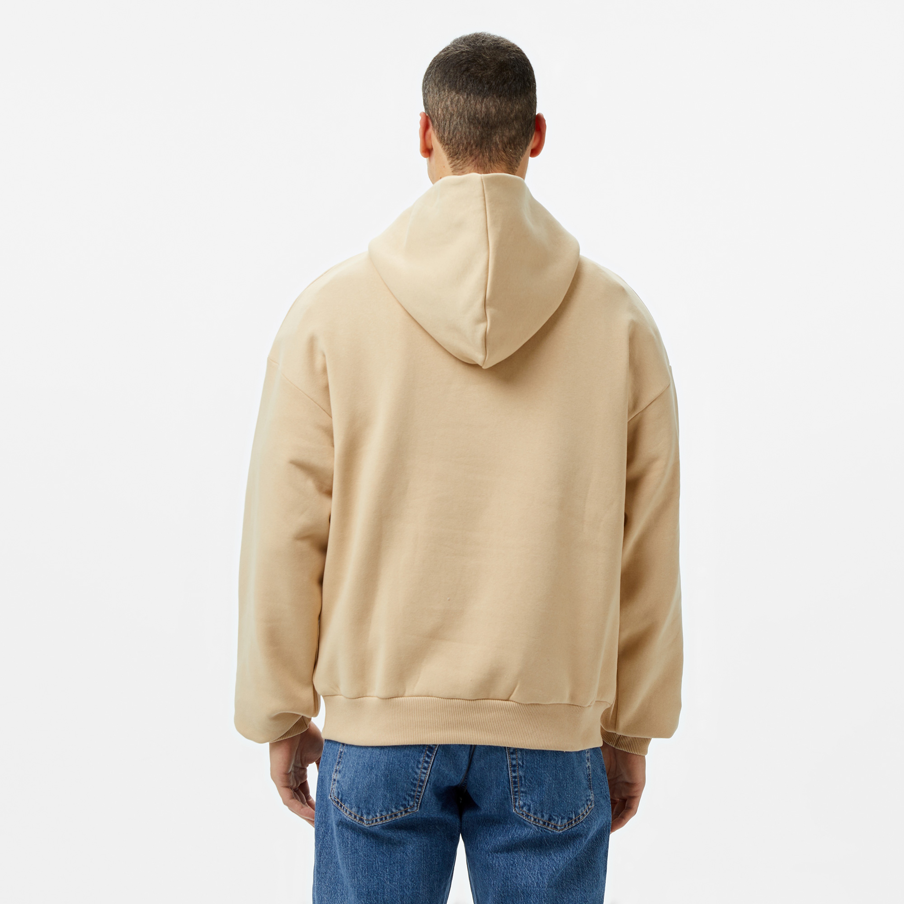 Karl Kani Kani Street Academy Os  Erkek Krem Hoodie