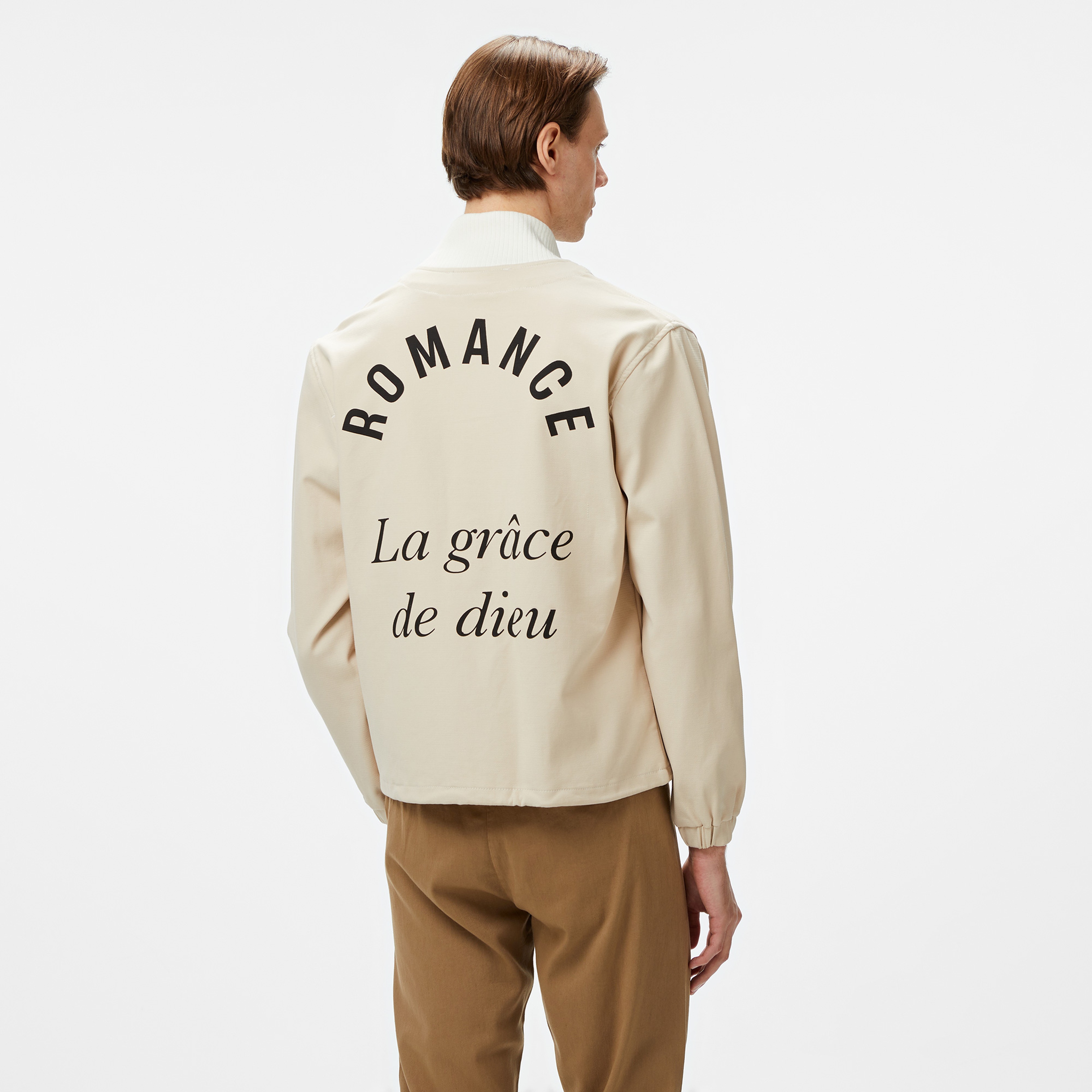 Story Of Angels Romance College  Erkek Krem Ceket