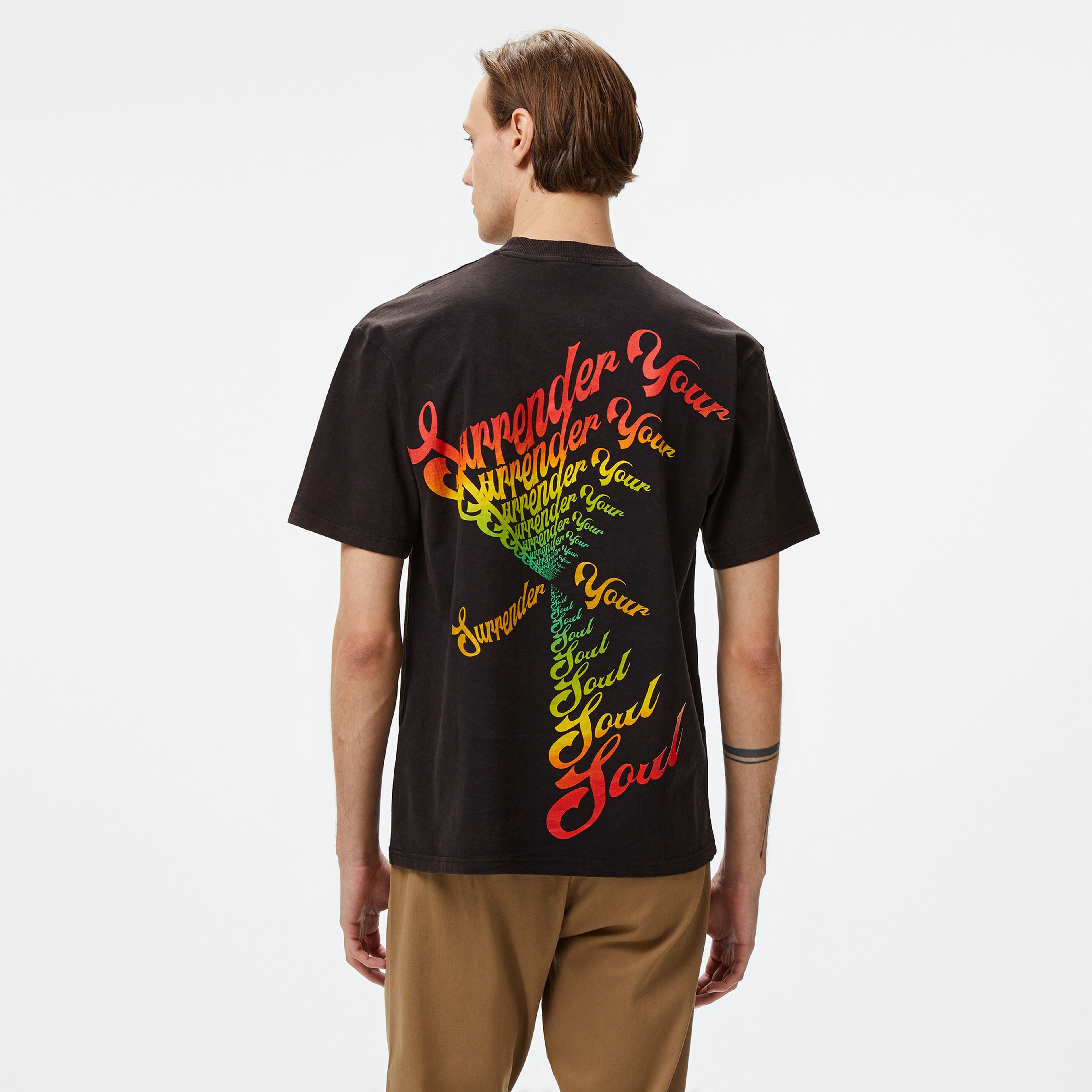 Story Of Angels Soa Surrender Your Soul Erkek Siyah T-Shirt