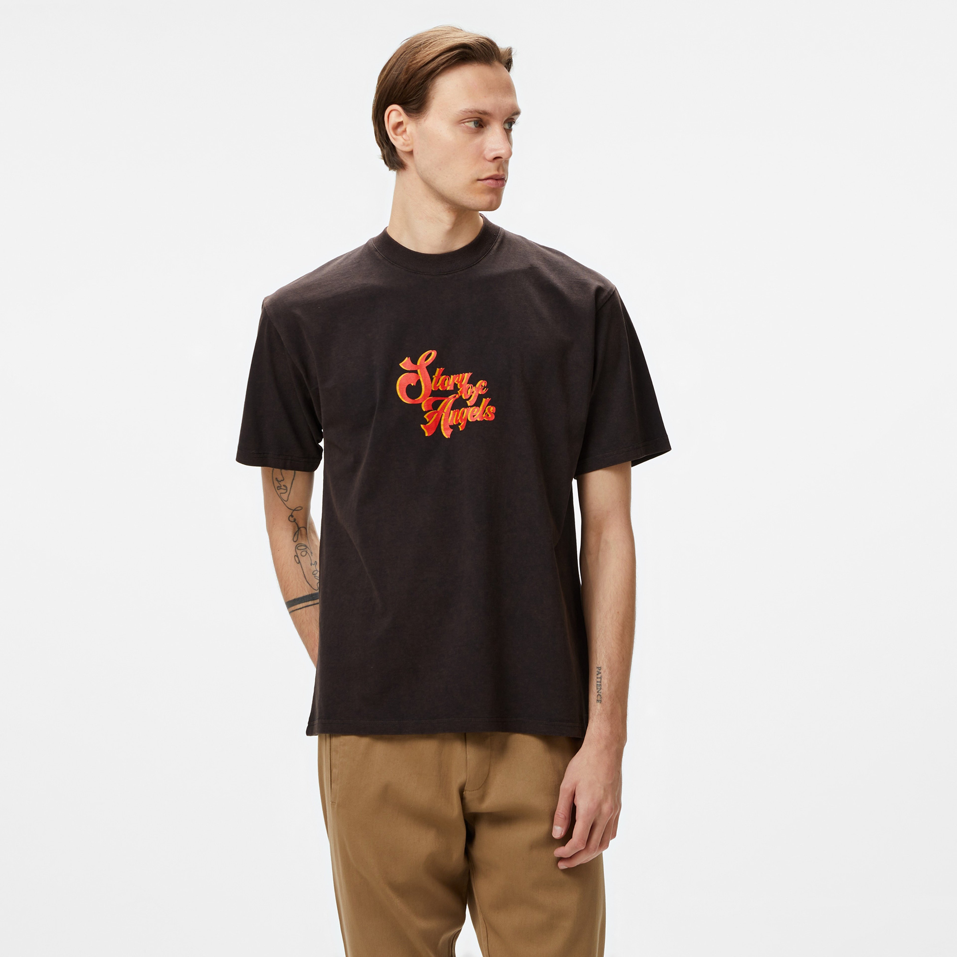 Story Of Angels Soa Surrender Your Soul Erkek Siyah T-Shirt