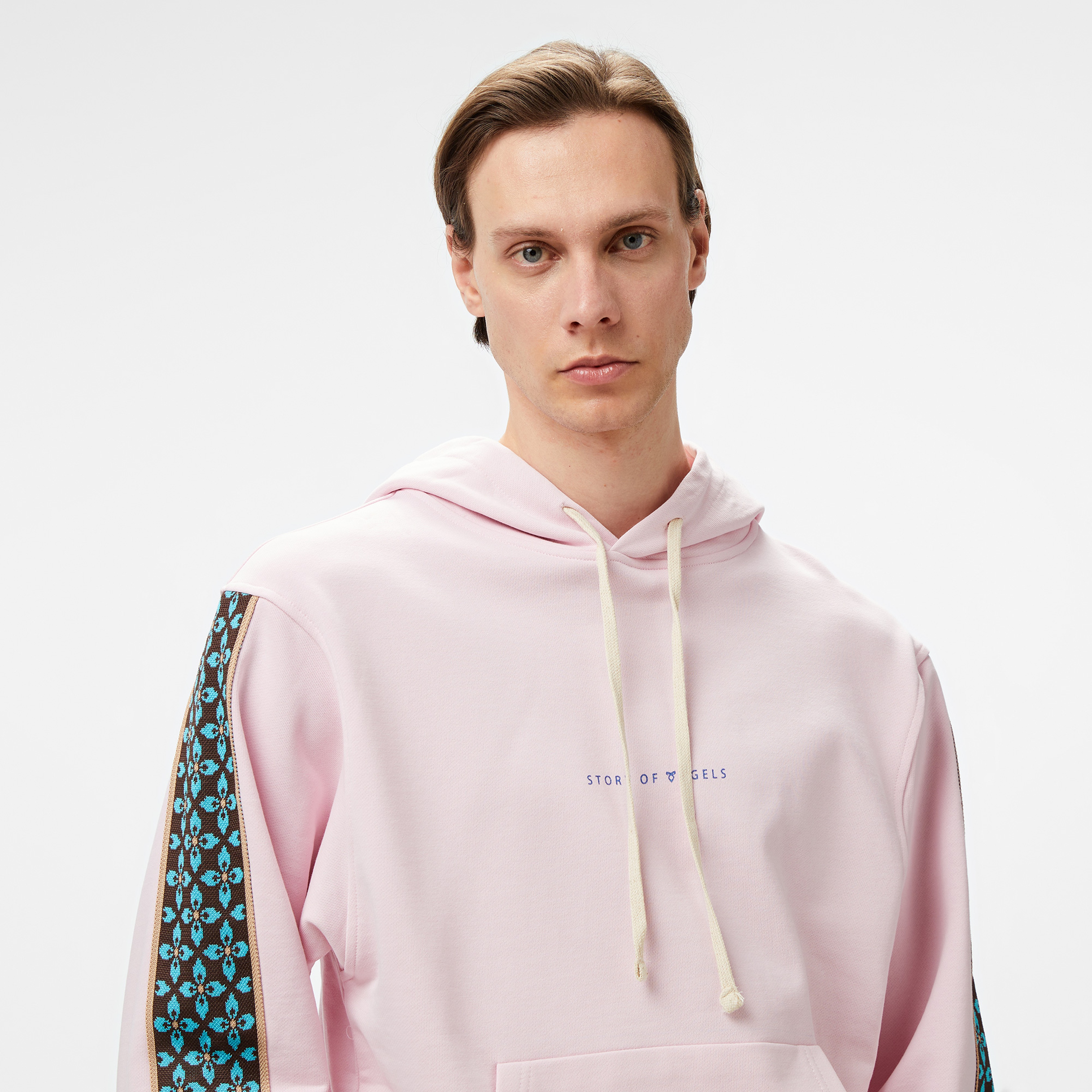 Story Of Angels Budha Dream Romance Erkek Pembe Sweatshirt