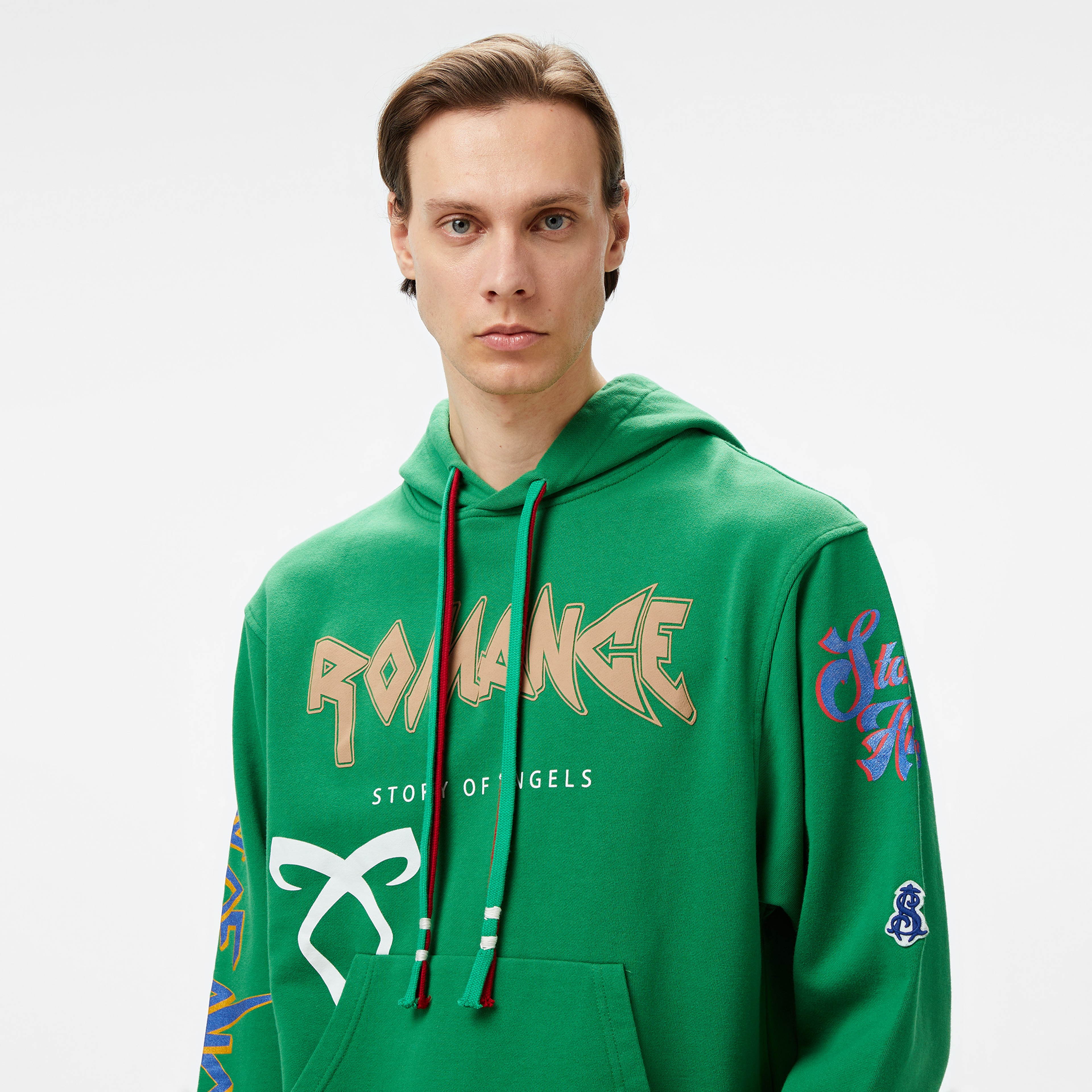 Story Of Angels Soa Eternally Yours Romance Erkek Yeşil Hoodie