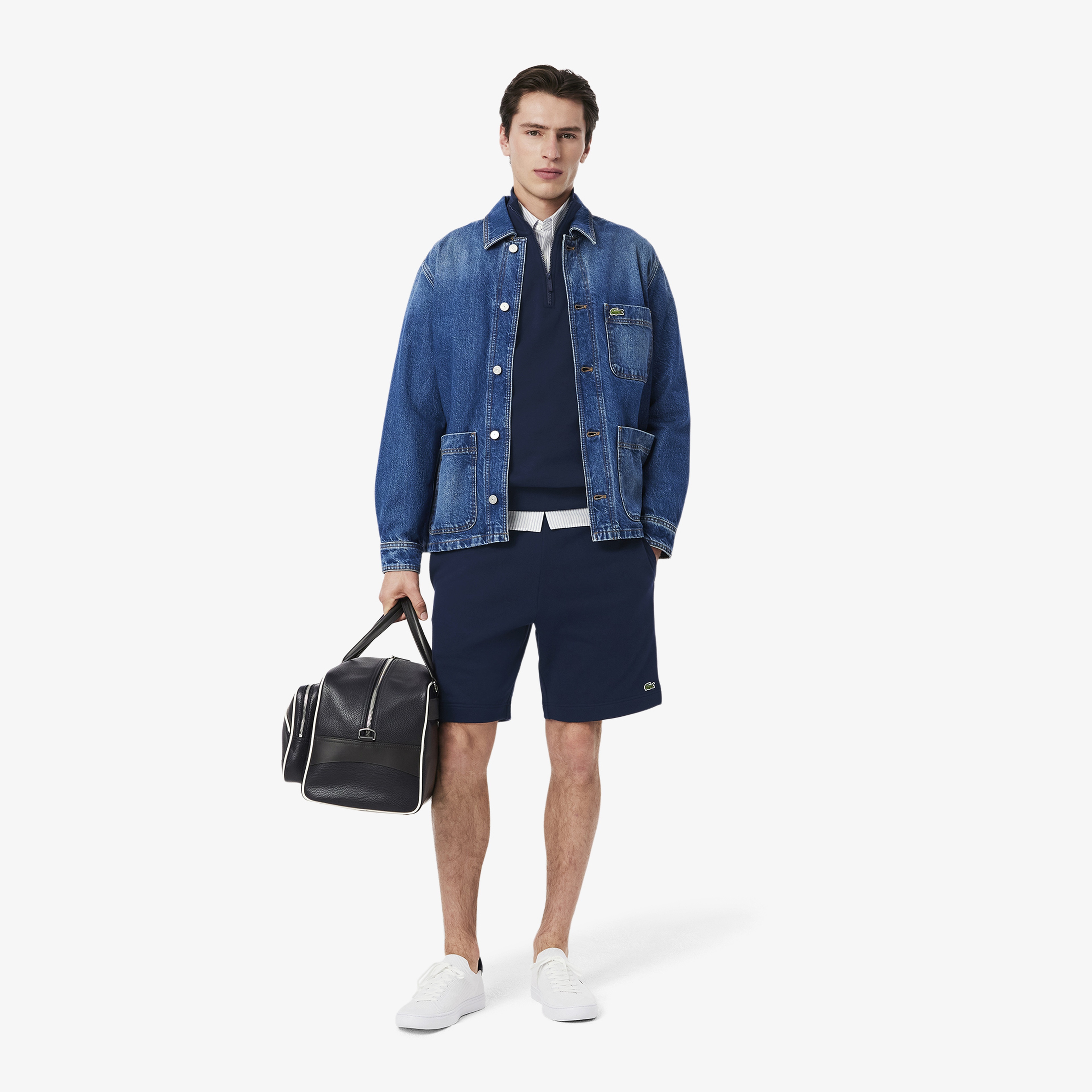 Lacoste Regular Fit Erkek Lacivert Şort