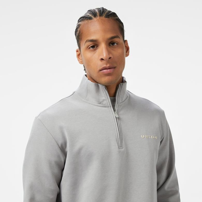 UNITED4 Unisex Gri Sweatshirt